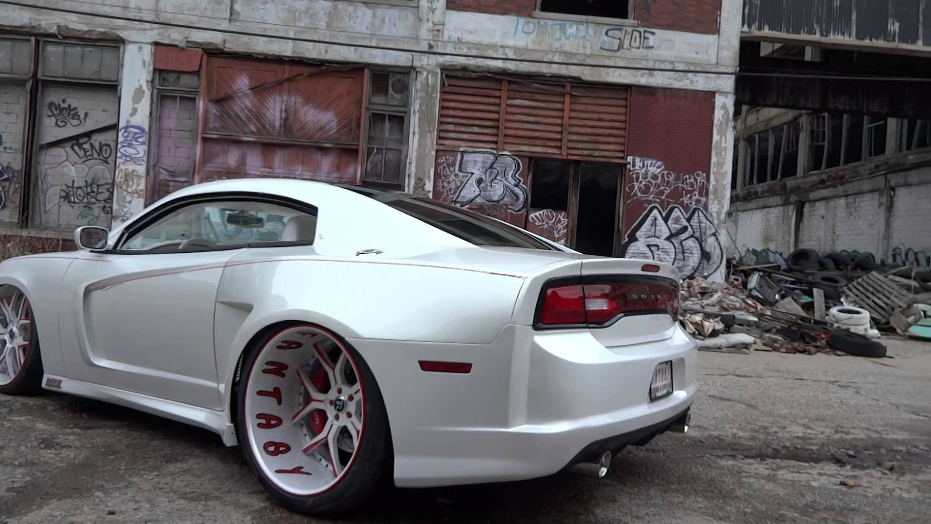 Dodge Charger two door and wide body by Fantasy collision & customs