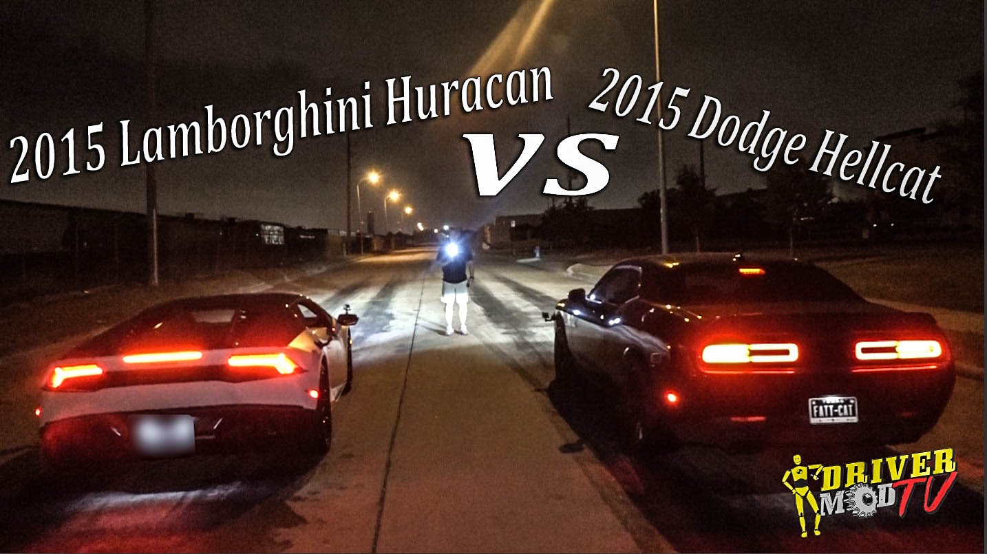 Lamborghini Huracan VS Hellcat